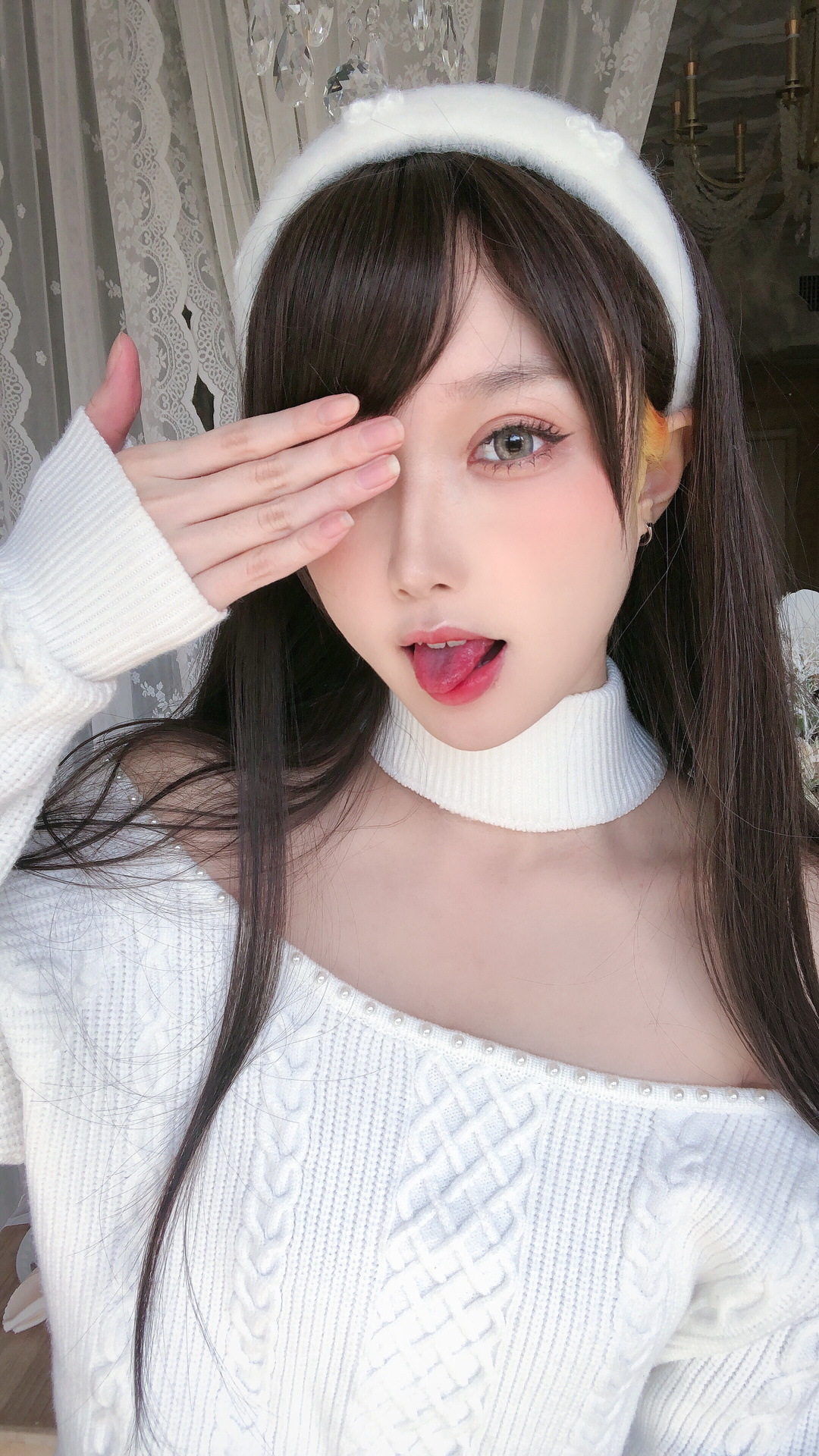 图片[3]-阿包也是兔娘打造《纯欲女友》风格，超甜模特look秘诀揭晓！-爱看兔