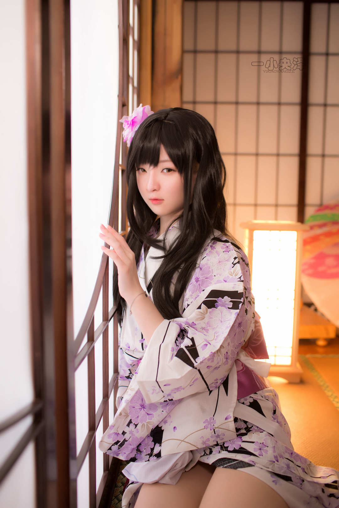 图片[2]-一小央泽《和风》系列，萌萌哒不只是可爱，和服美照超吸睛！-爱看兔