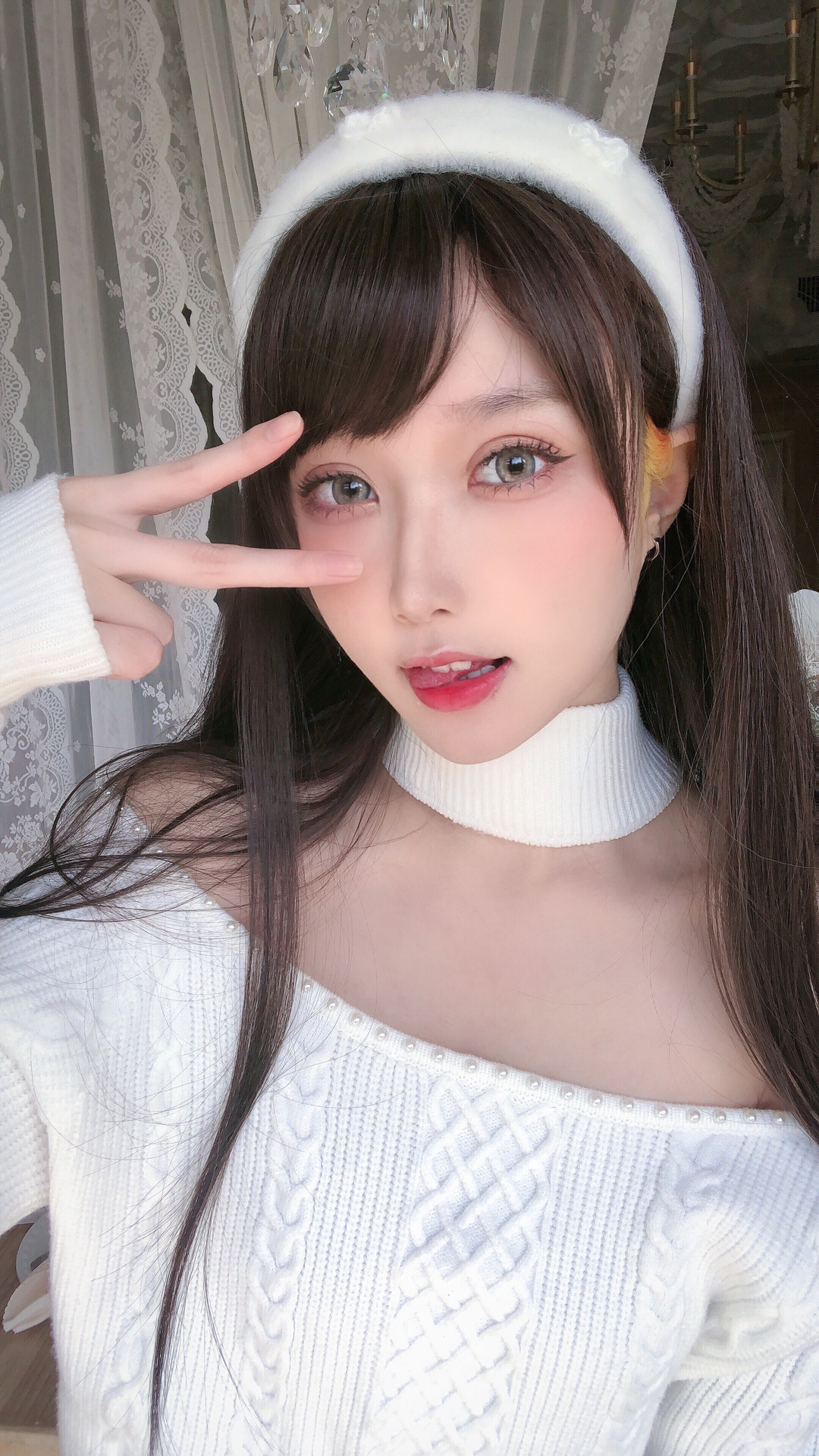 图片[4]-阿包也是兔娘打造《纯欲女友》风格，超甜模特look秘诀揭晓！-爱看兔