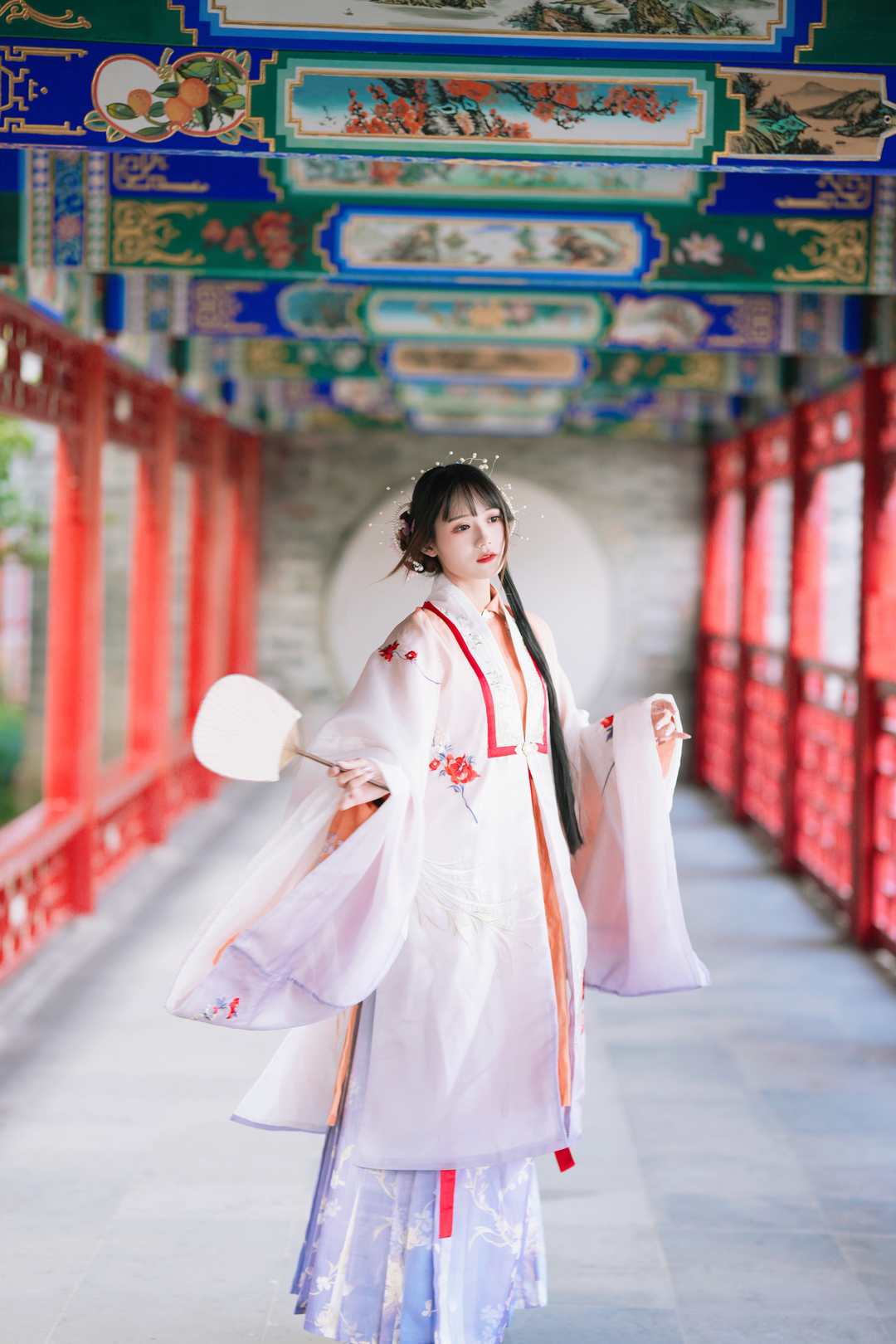 图片[4]-兔子Zzz不吃胡萝卜《红叶新赋》相映成趣惹人爱，清新仙气扑面而来！-爱看兔