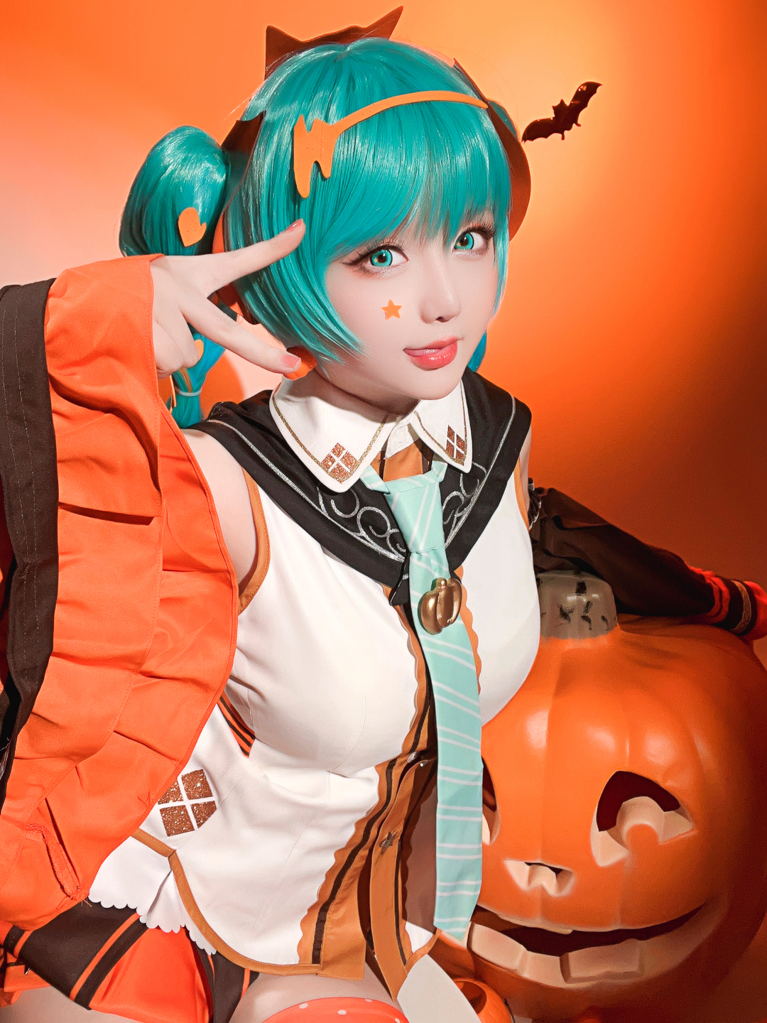 图片[6]-星之迟迟《万圣节MIKU》超级可爱，梦幻装扮吸睛无数-爱看兔