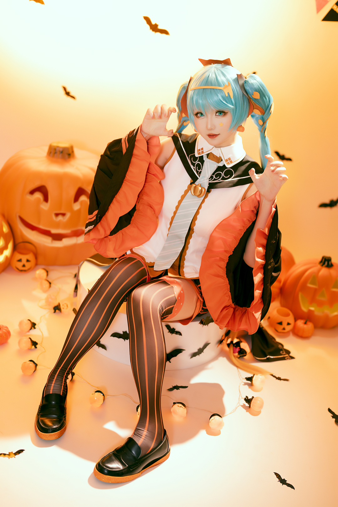 图片[3]-星之迟迟《万圣节MIKU》超级可爱，梦幻装扮吸睛无数-爱看兔