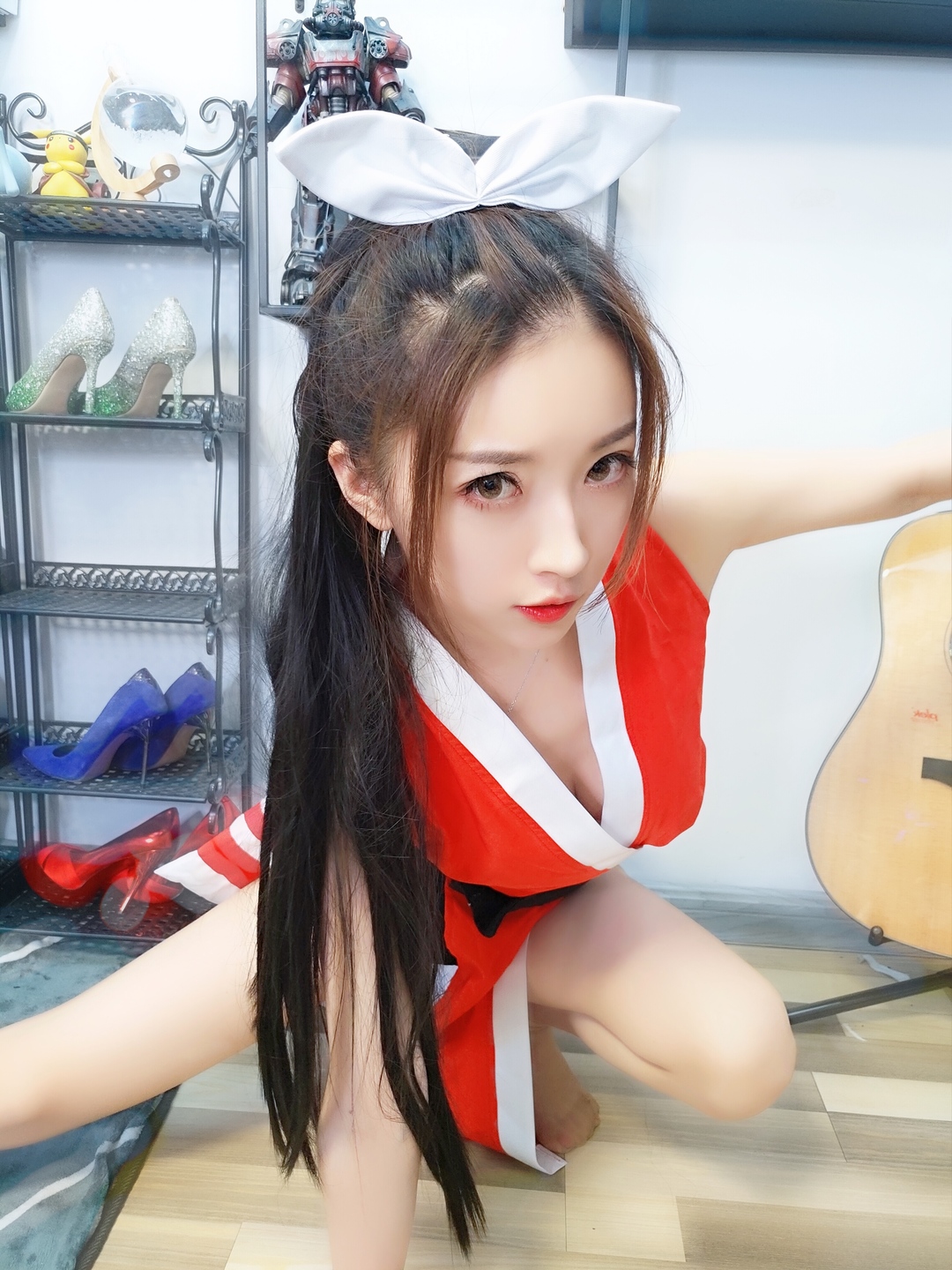 图片[6]-小女巫露娜《不知火舞》不可错过，魅力四射的网红风采！-爱看兔