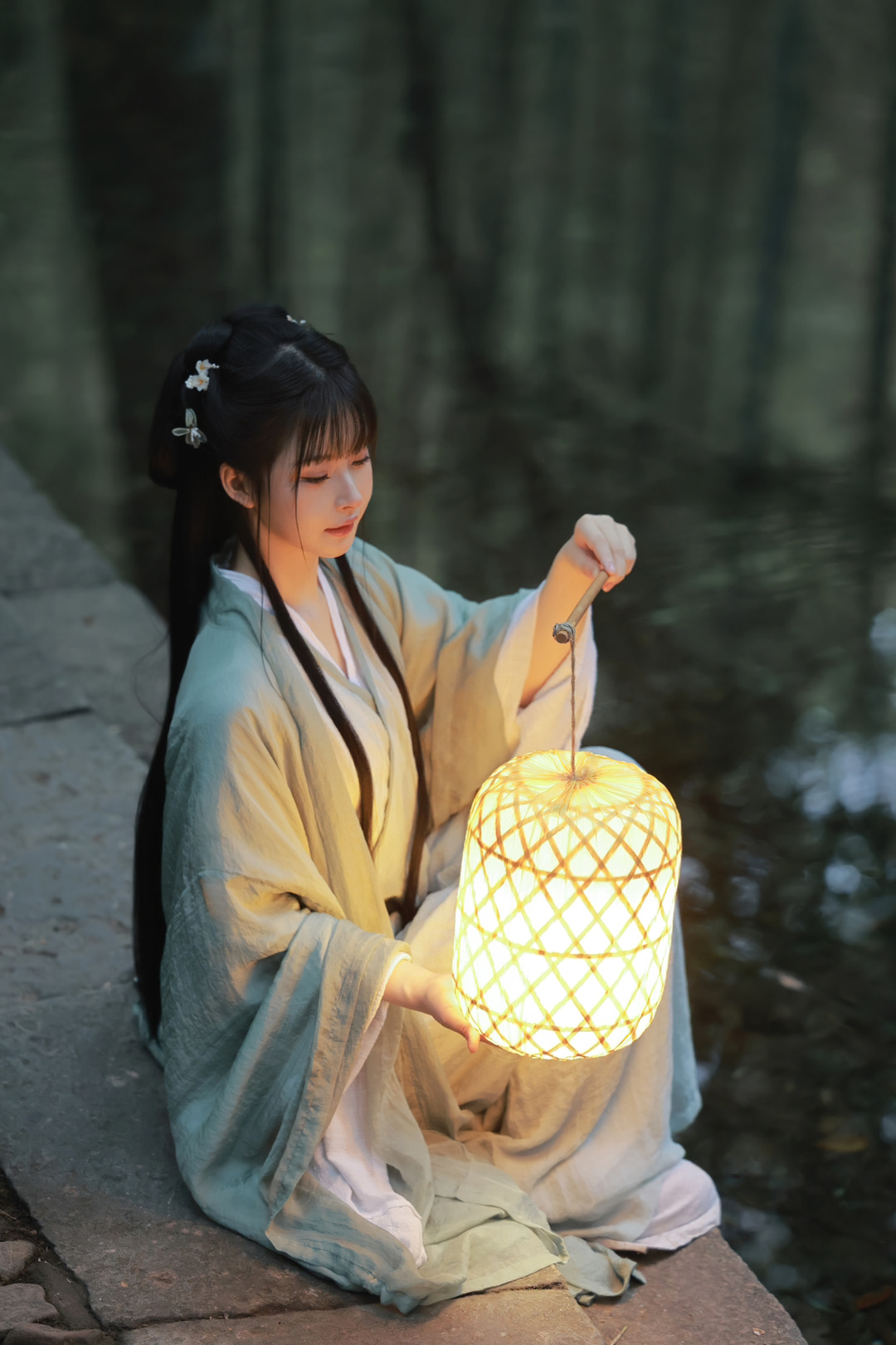 图片[3]-白莉爱吃巧克力《古风汉服》,古典美照惊艳网络！-爱看兔