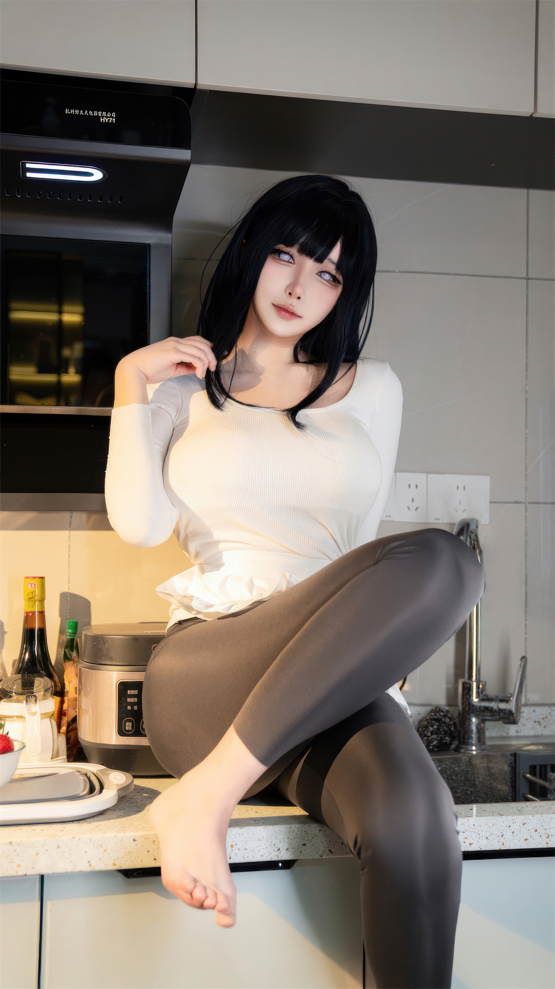 图片[4]-樱梨梨Eriri《雏田的婚后生活》自拍赏析：温暖的家庭氛围展现-爱看兔